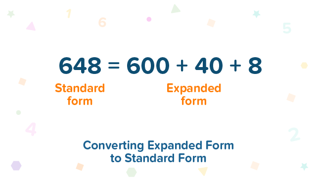 standard form examples