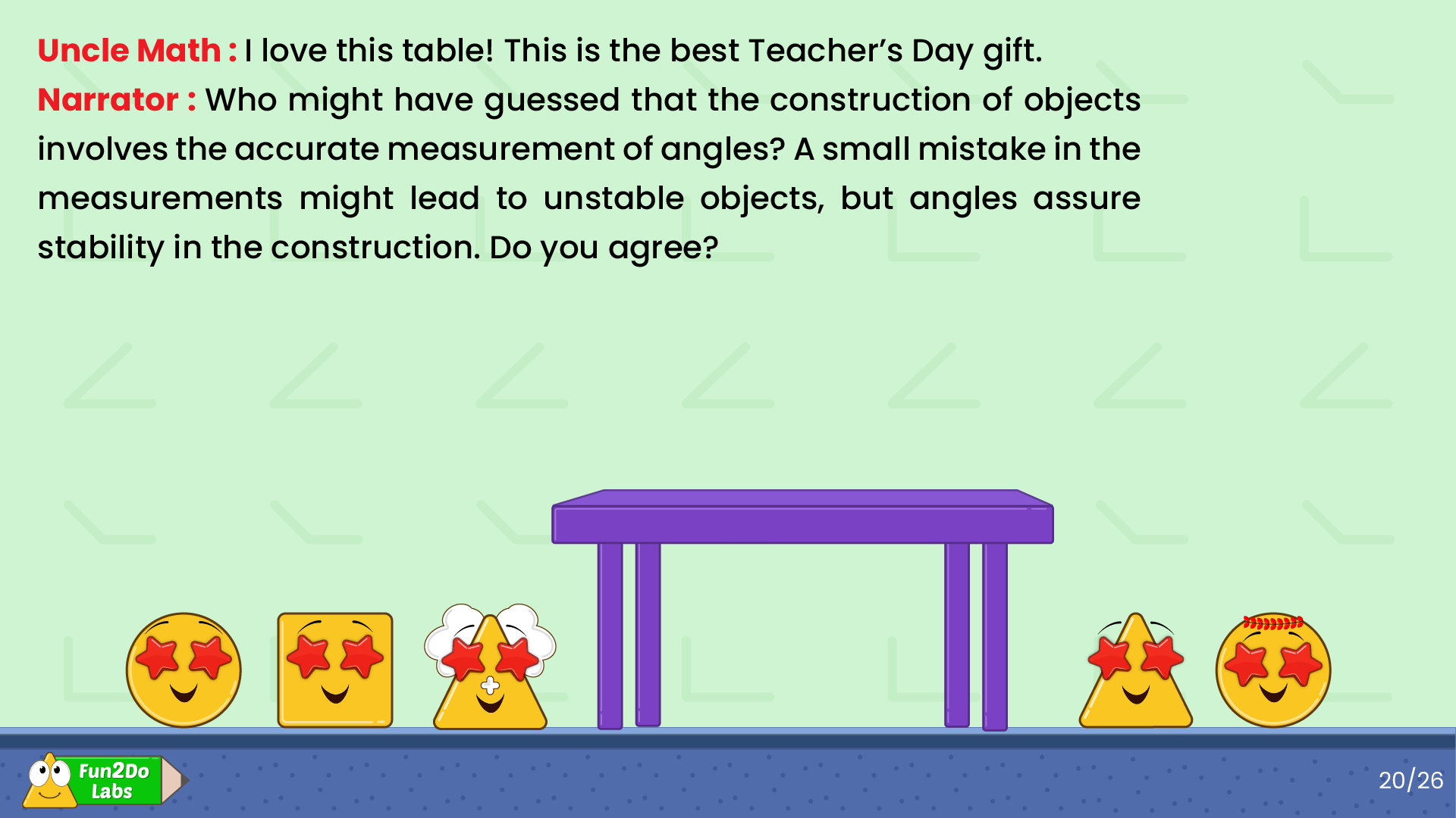 Math Story : Types of angles - Fun2Do Labs