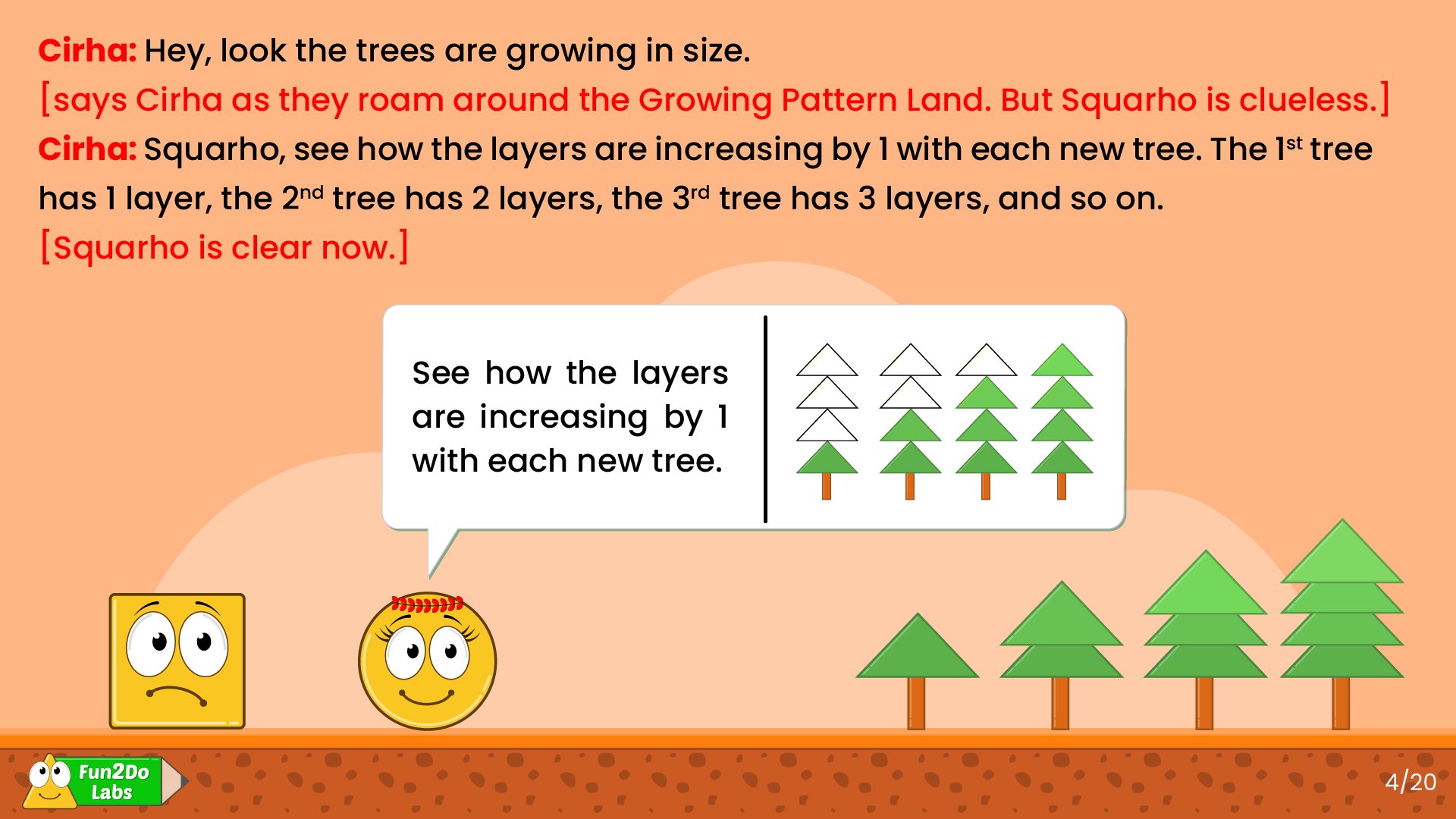 Math Story : Growing Patterns - Fun2Do Labs